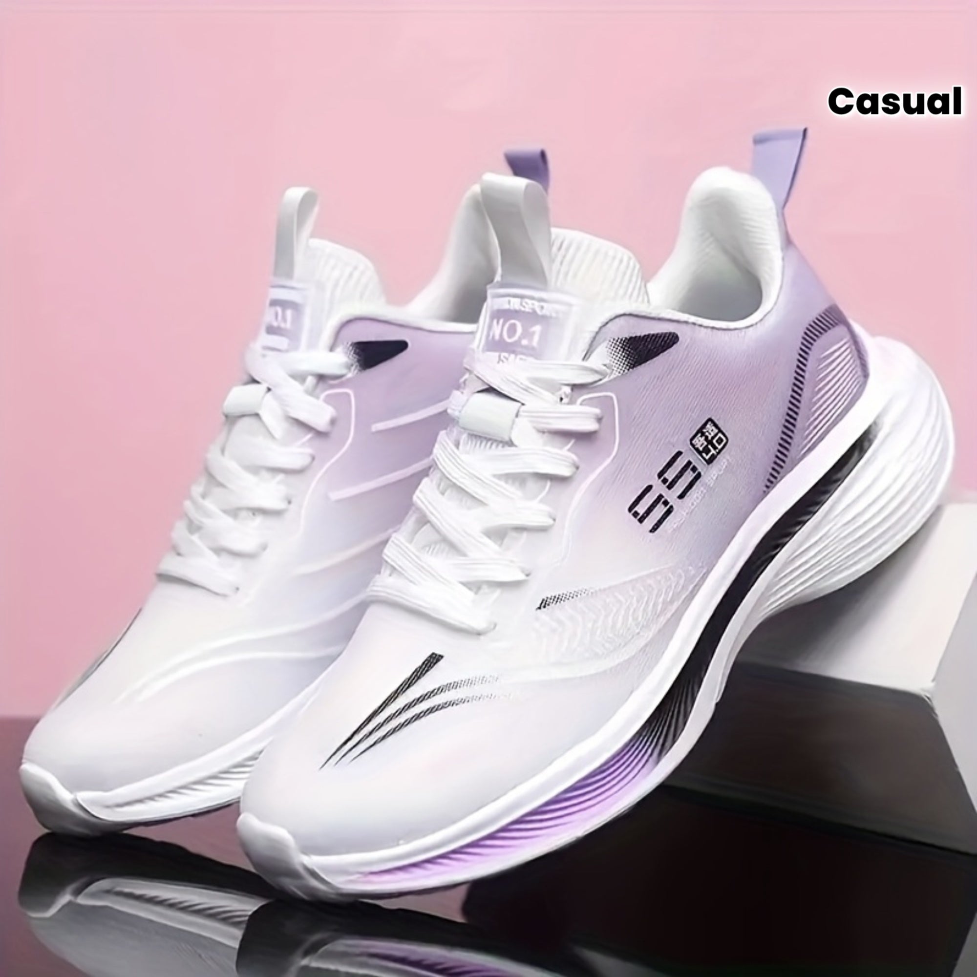 Women's Sneakers, Running Shoes, Casual Shoes, Suitable for Fitness, Brisk Walking, and Various Sports Scenarios, Women Shoes