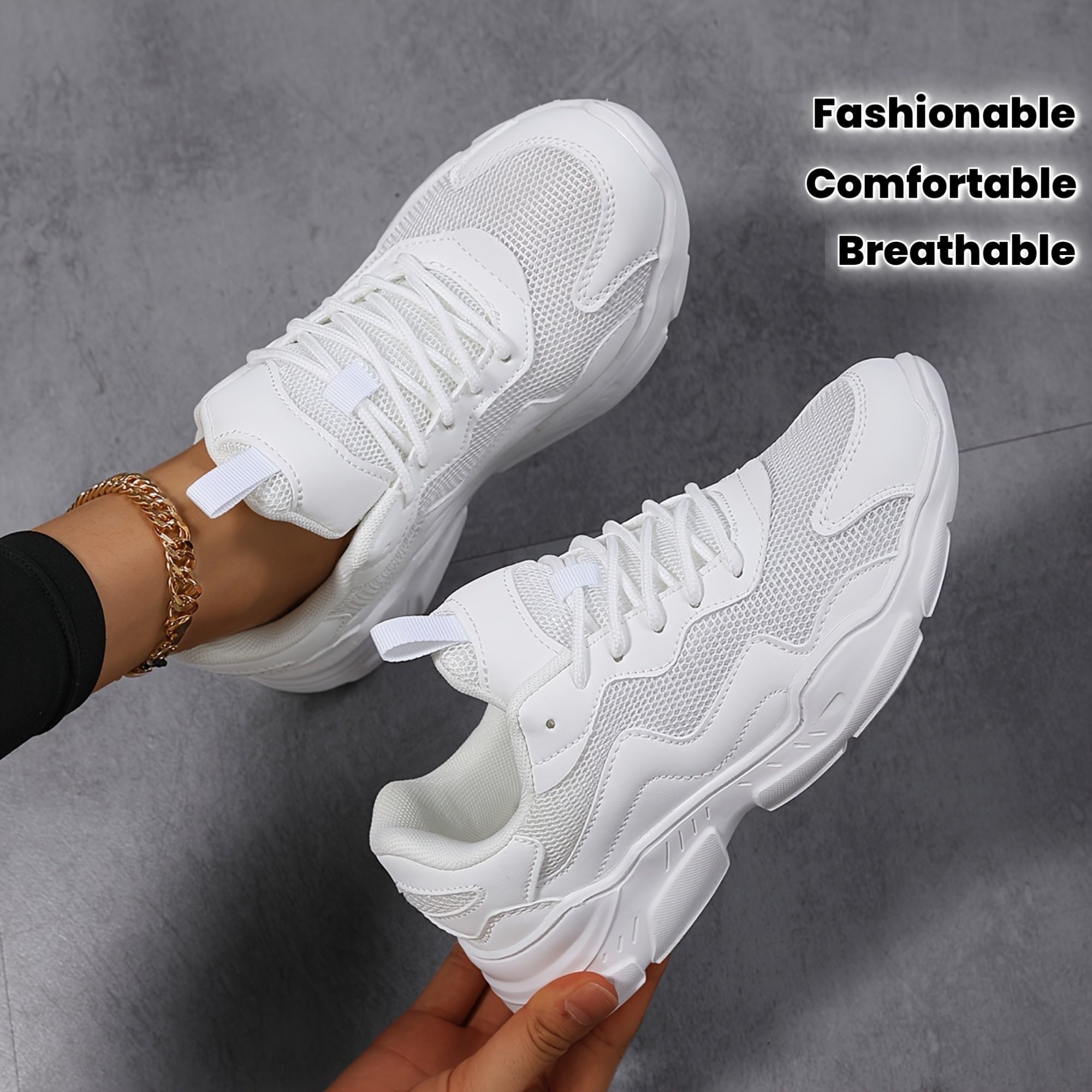 Women'S Casual Breathable Mesh Sneakers