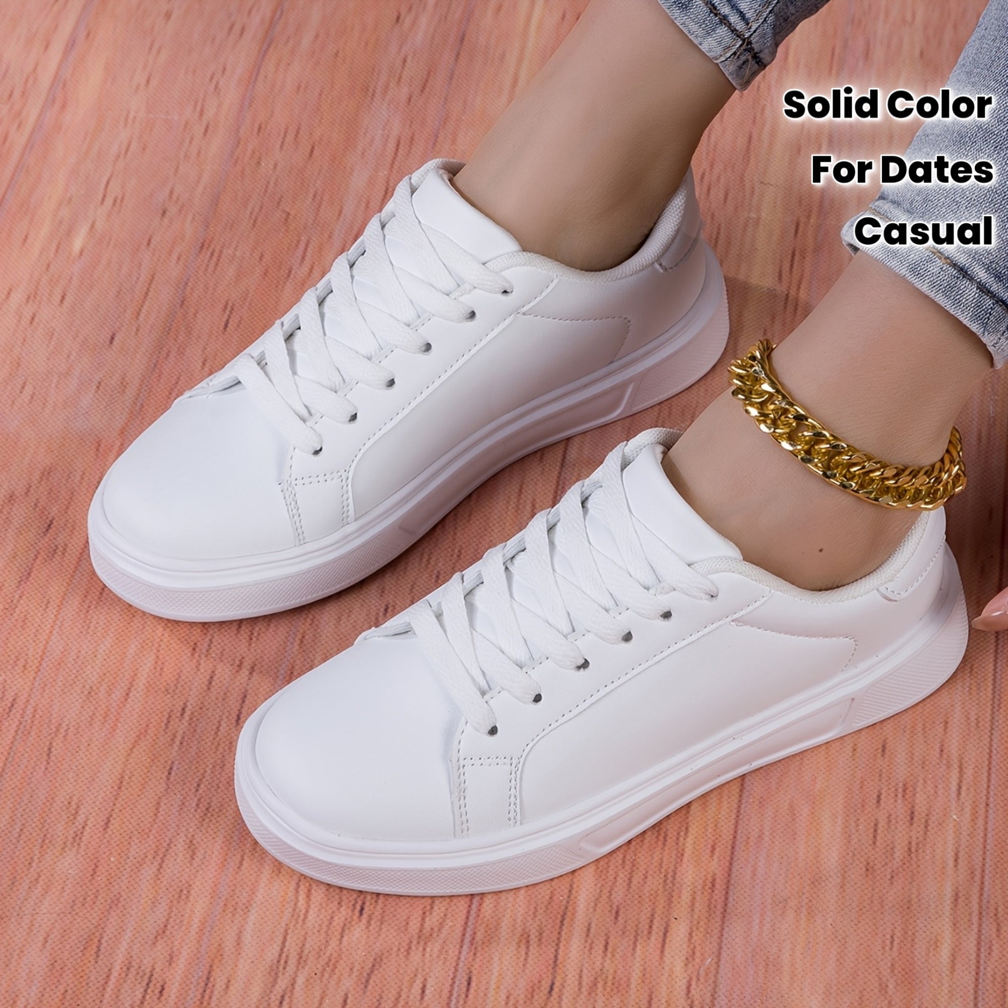 INS Style Solid Color Casual Shoes for Couples