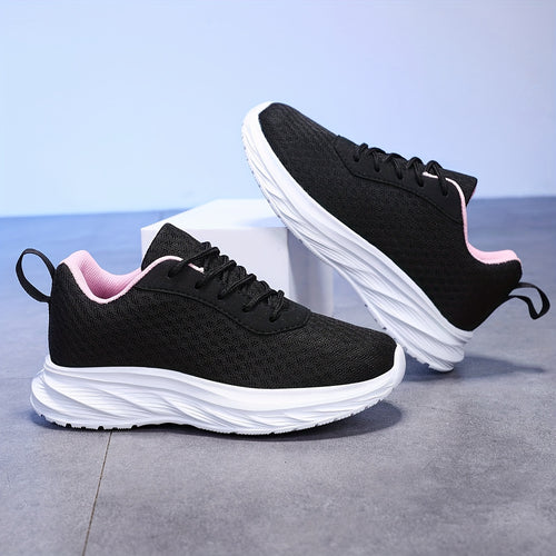 Breathable Mesh Casual Running Sports Shoes, Women Shoes, Sneakers